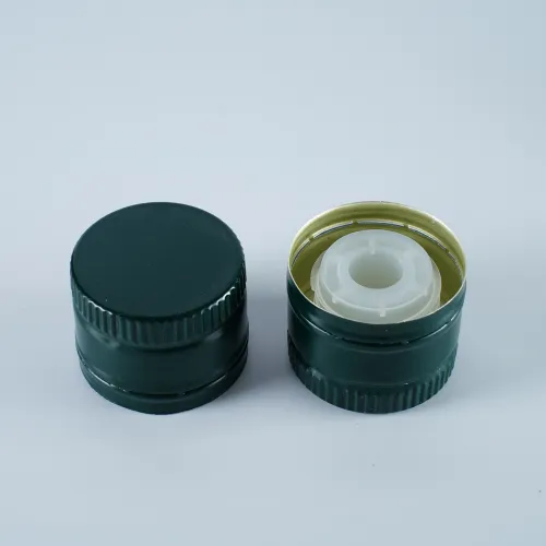 Aluminum-plastic Threaded Closure Lids Screw Cap