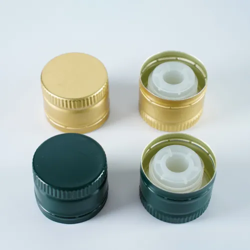 Aluminum-plastic Threaded Closure Lids Screw Cap