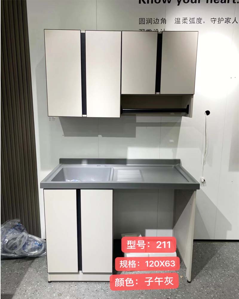 Washing Machine Cabinets with Wash Basin