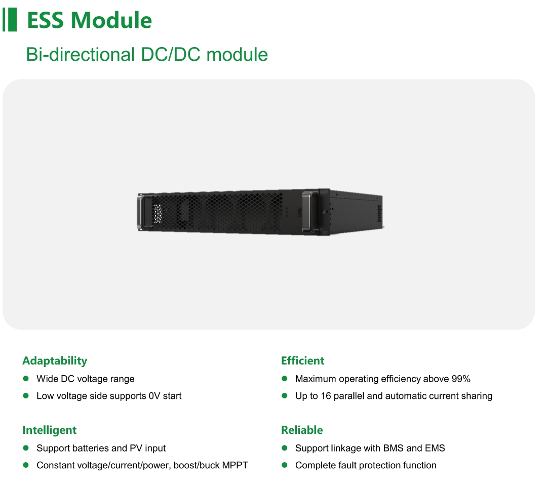 ESS Module BI Directional DC/DC module