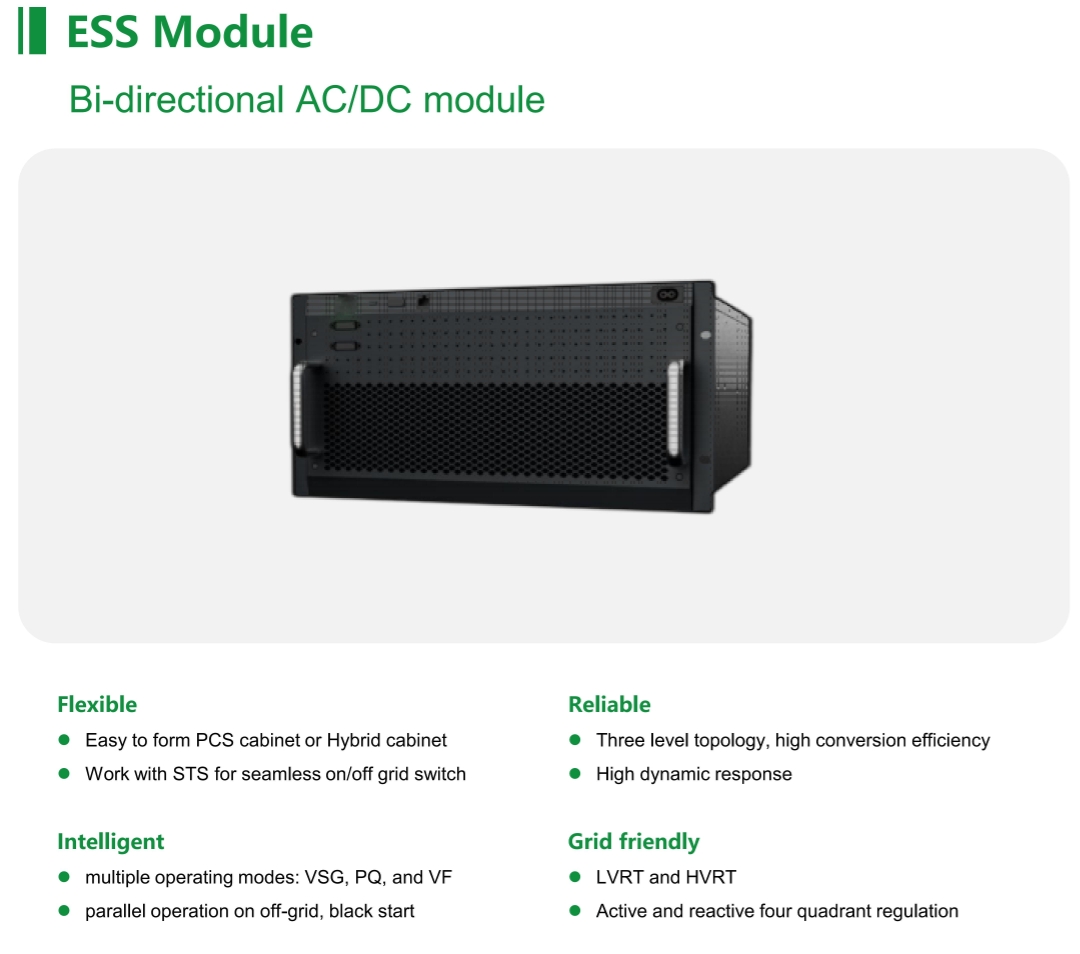 BESS Energy Storage  AC DC Module