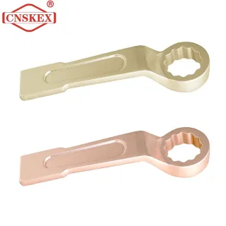 Non-sparking Offset Slogging Ring End Wrench