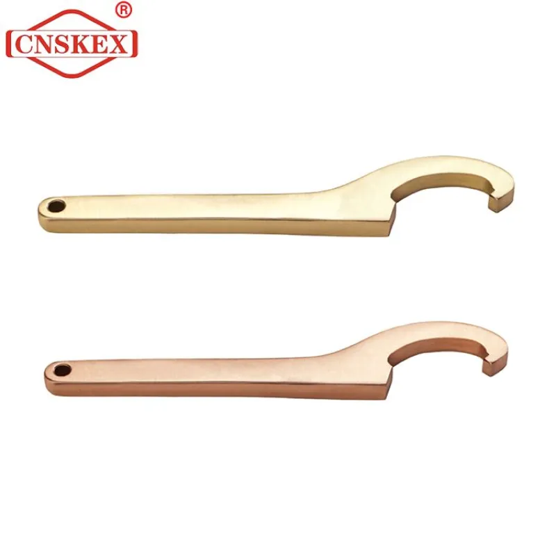 Clé Fixe Coudée Anti-étincelles 1 1/8" Cuivre+Béryllium - Egamaster 77534 - Espagne
