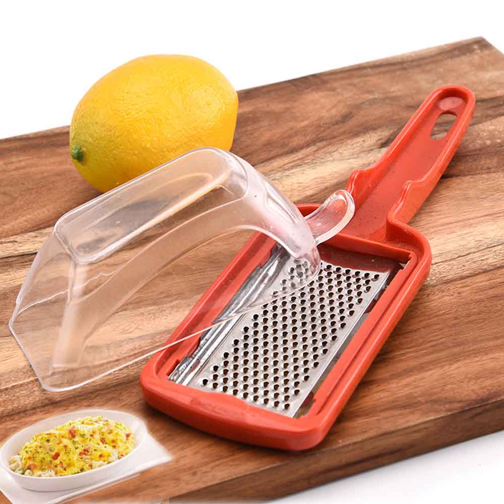 Multifunctional plastic cheese grater