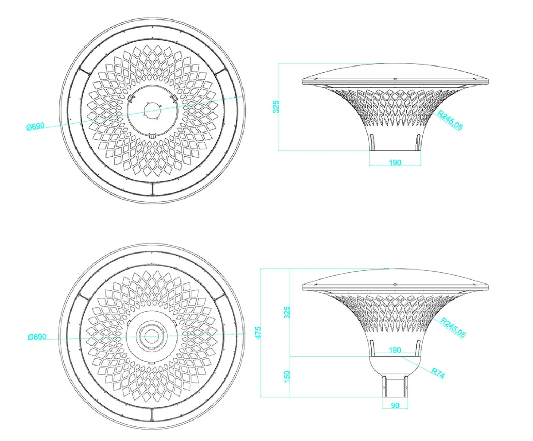 Solar Street Lamp OSL-008