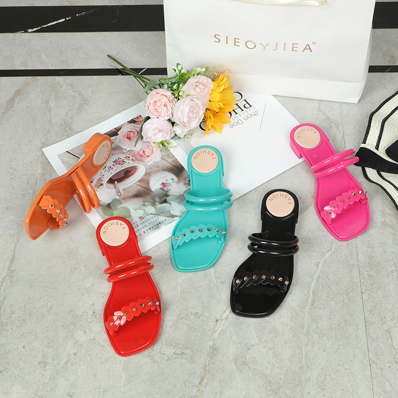 silicone jelly shoes
