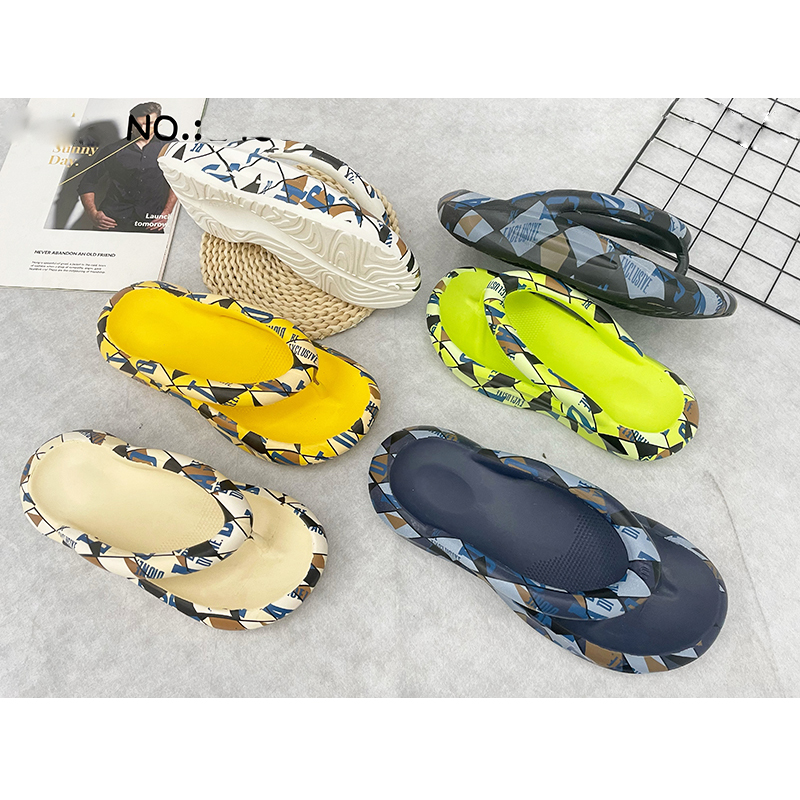 Customized Beach Flipflops Men Flip Flops Comfortable Shoes