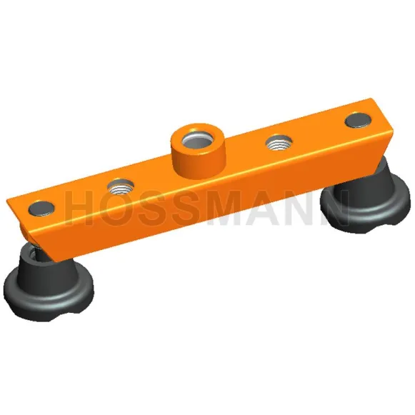 clamping bridge with 2 clamping pad, steel