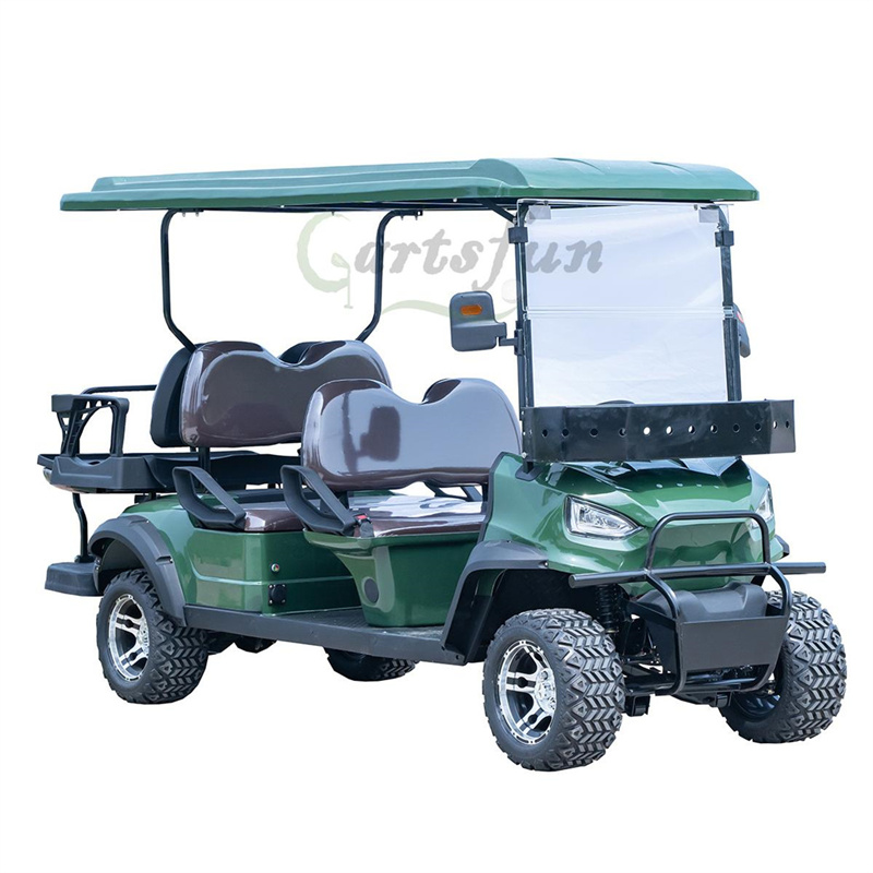 6 seater gas powered golf carts