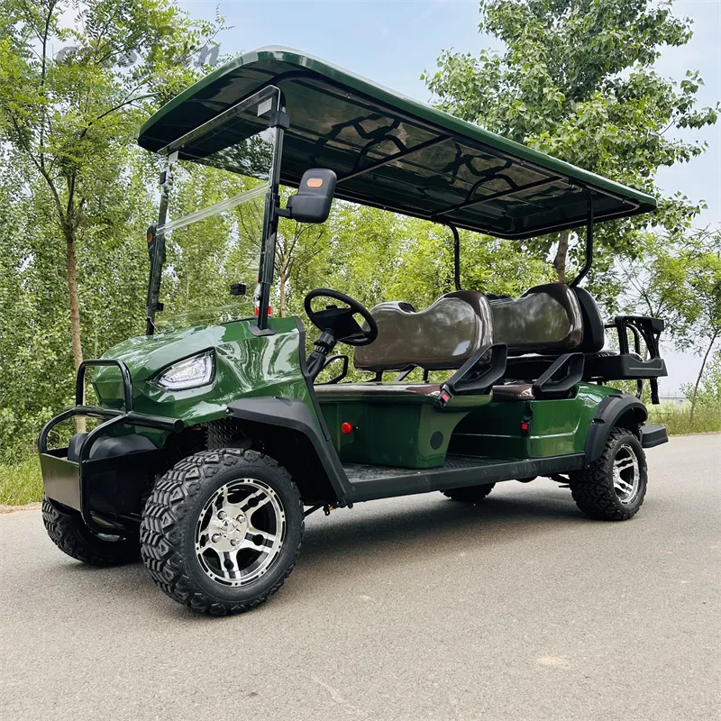 6 seater gas powered golf carts