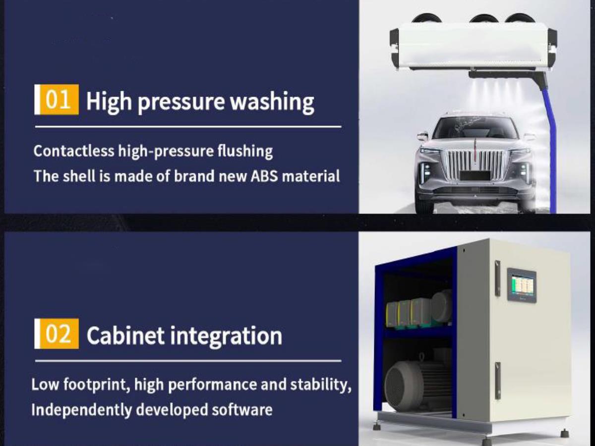 High Pressure Automatic Car Wash Machine