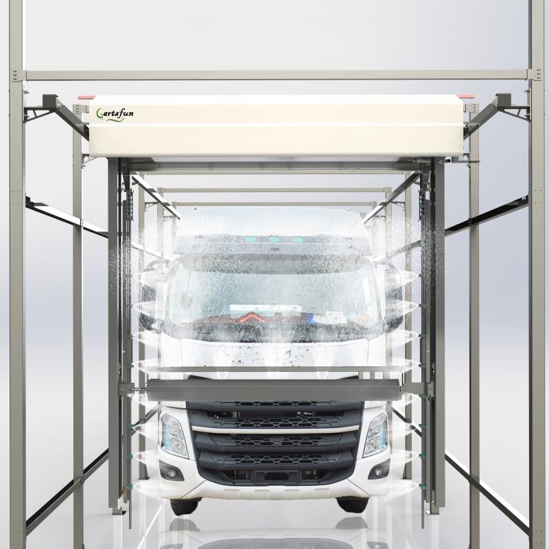 Fully Automatic Bus Washing Machine