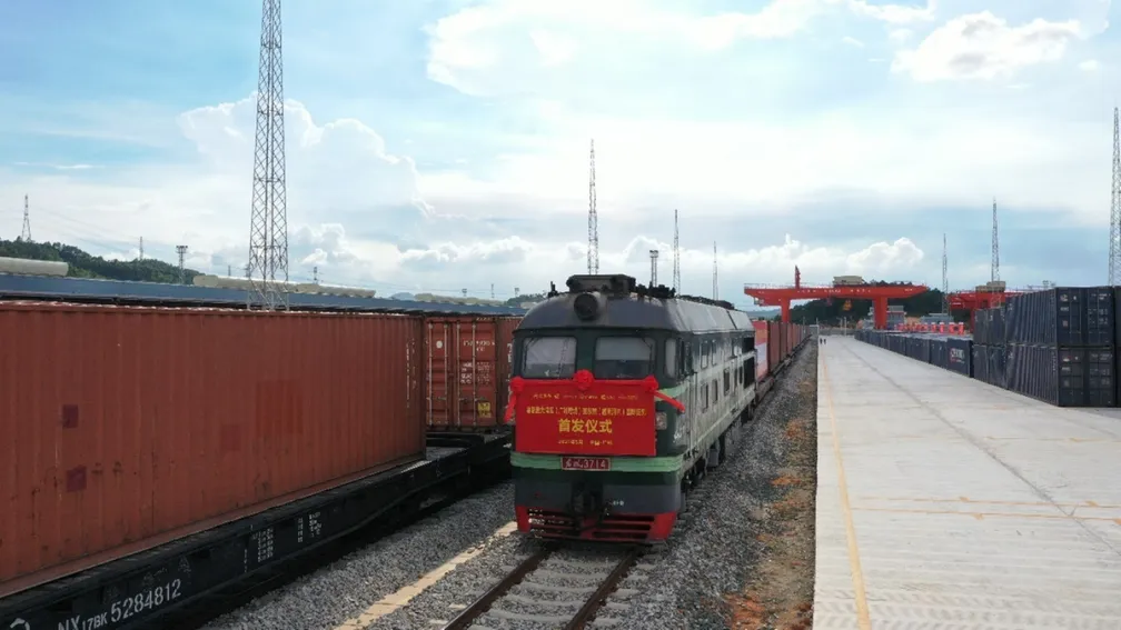 First GBA-ASEAN Freight Train