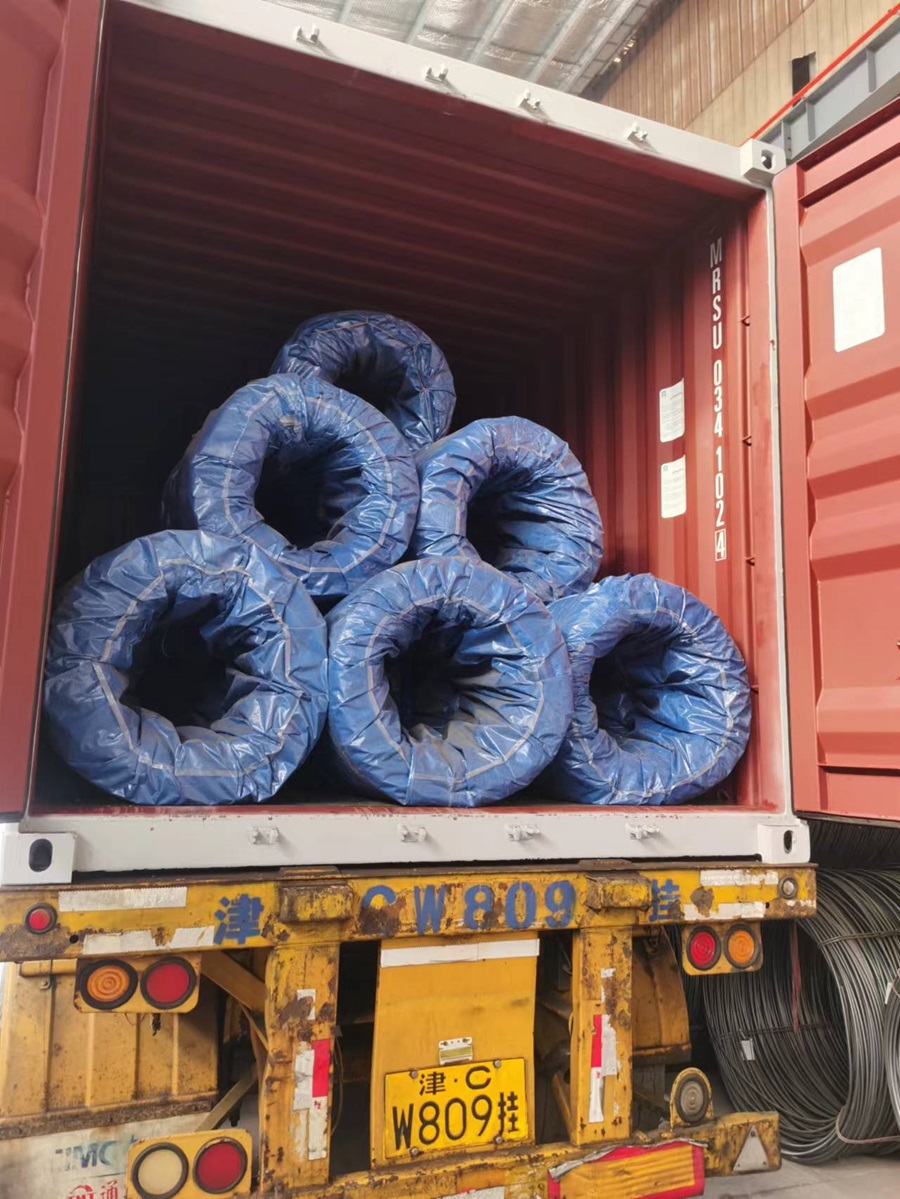 Zincalu Steel Wire 1450MPa Deliver to Philippines