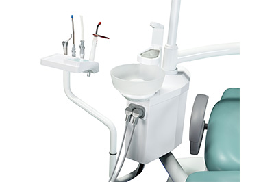 High Quality Ce Dental Chair with Water Sterilization System Electric Adjustment Dental Chair