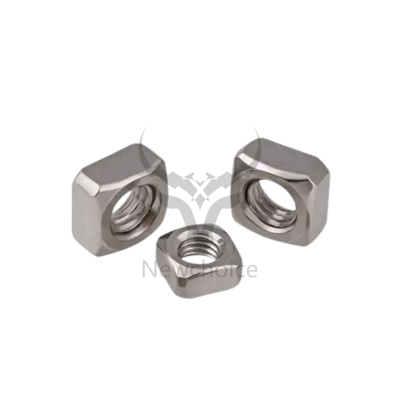 Stainless Steel Flat Rectangle Square Nut for Heavy Industry