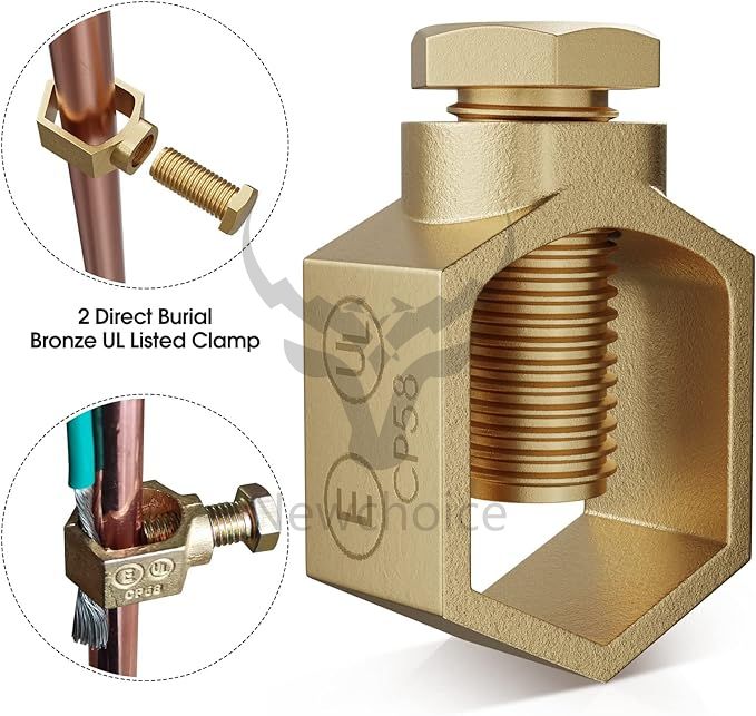 How to Use Ground Rod Clamps？