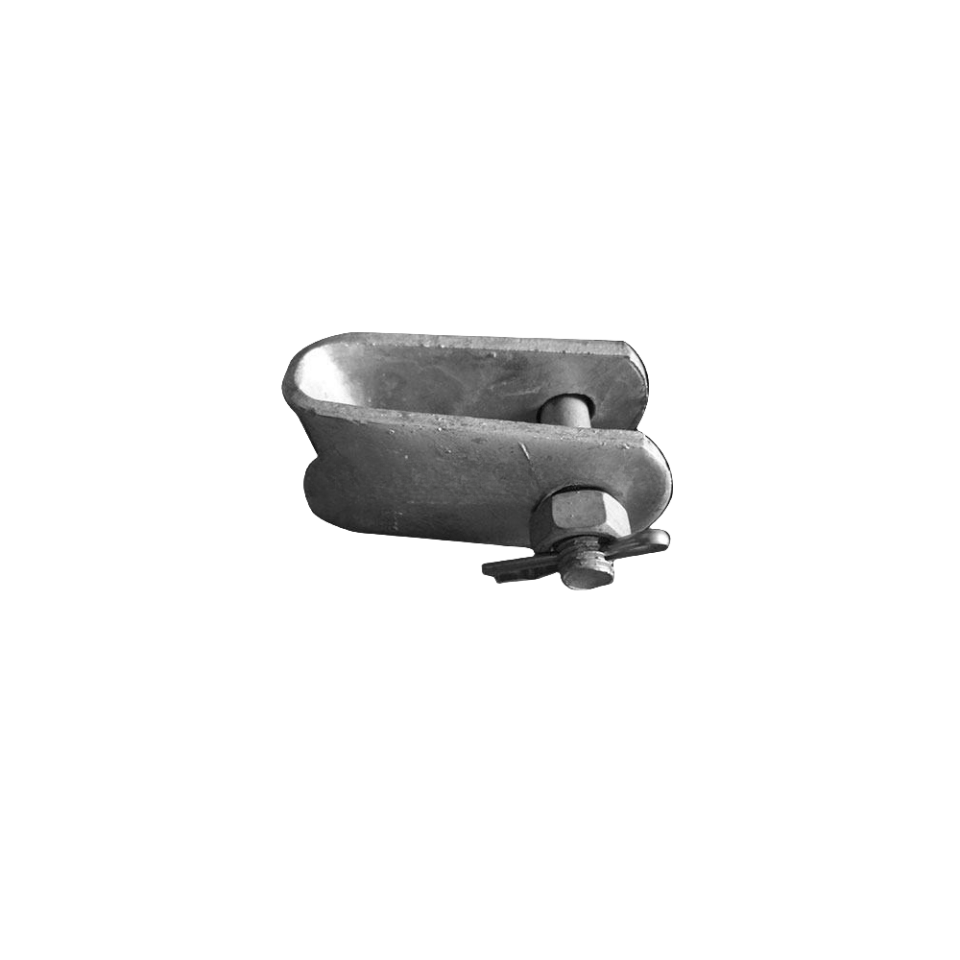 Overhead Galvanized Pole Line Hardware Thimble Clevis