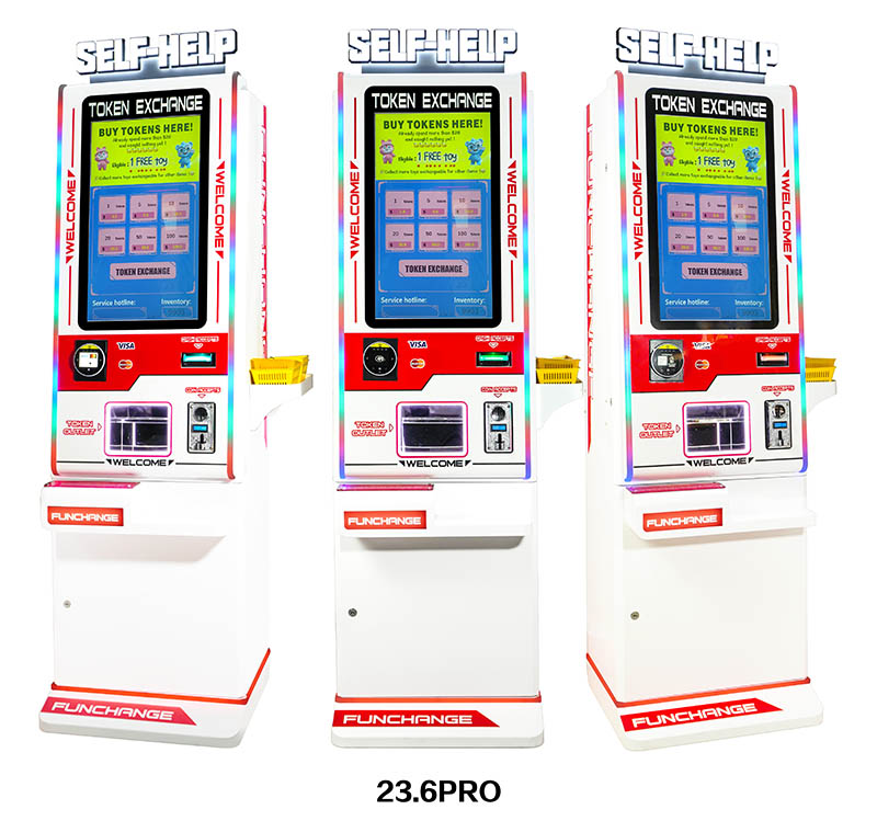 23.6 inches touch screen Token Vending Changer