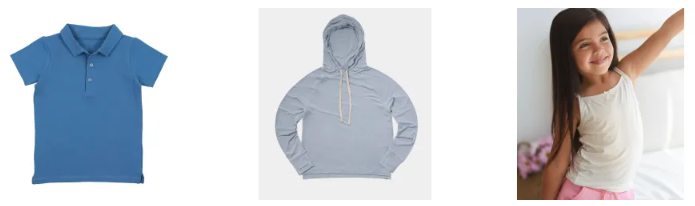 Classic Bamboo Terry Daywear Kids Crewneck Sweatshirt