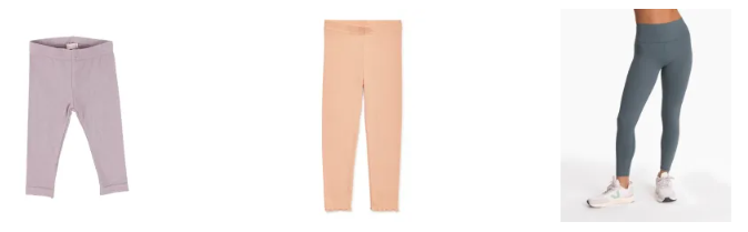 Baby legging with suspenders
