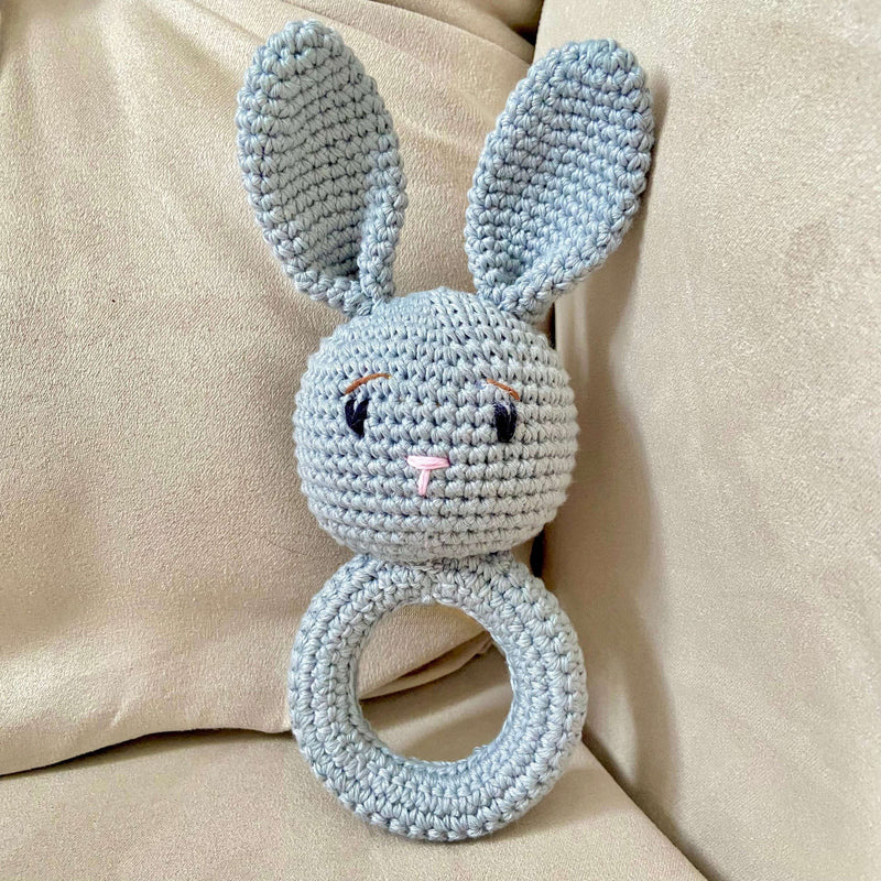 The toys come in a special drawstring cotton bag