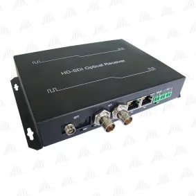 RV613N 2 kanallı Ethernet Optik Alıcı-Vericili 1 kanallı HD/SD-SDI