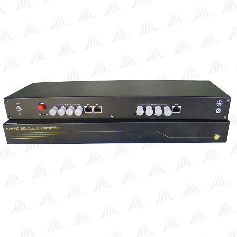8-Ch HD/SD-SDI Optical Transceiver (RV681P)