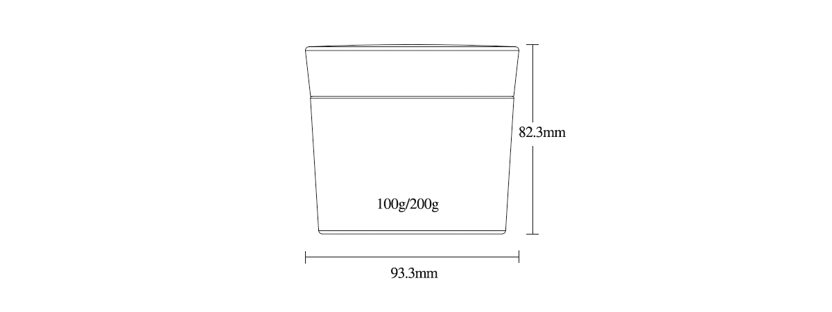 JJ9002 High Capacity Cream Jar with PP Material