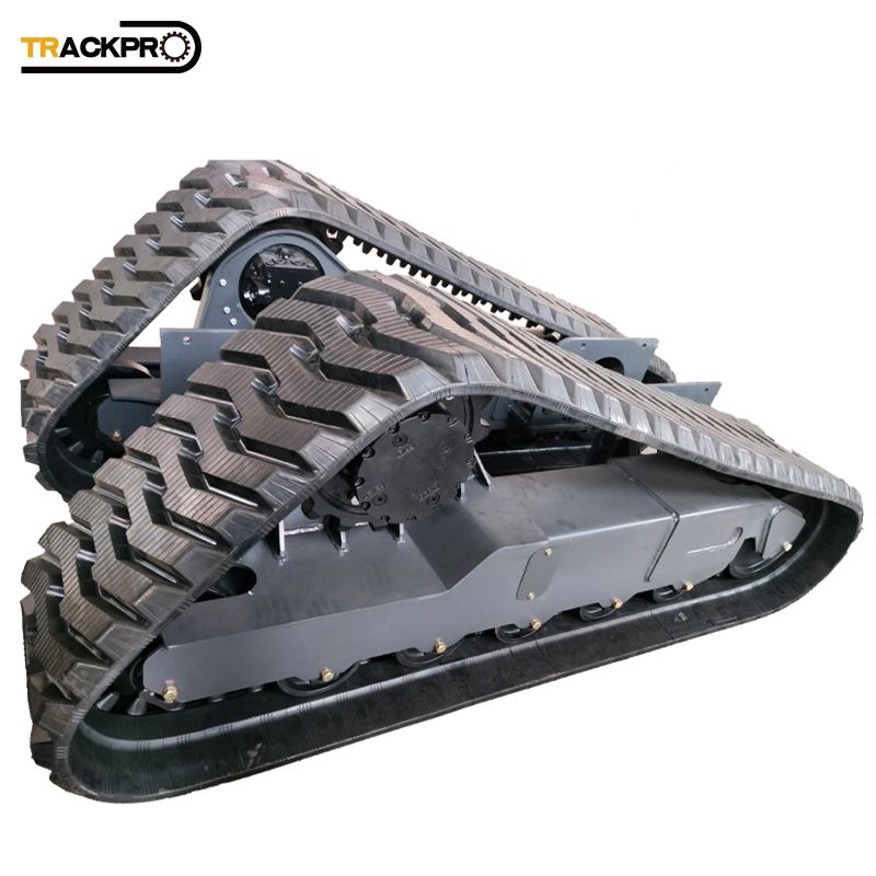 Triangular Rubber Track Chassis