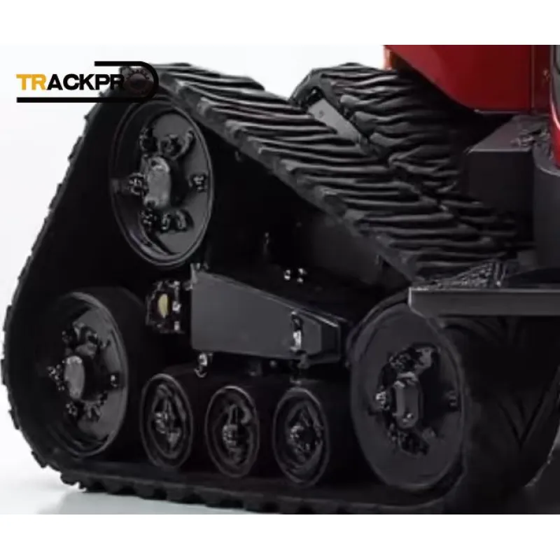 Stable Triangular Rubber Tracked Chassis for Case