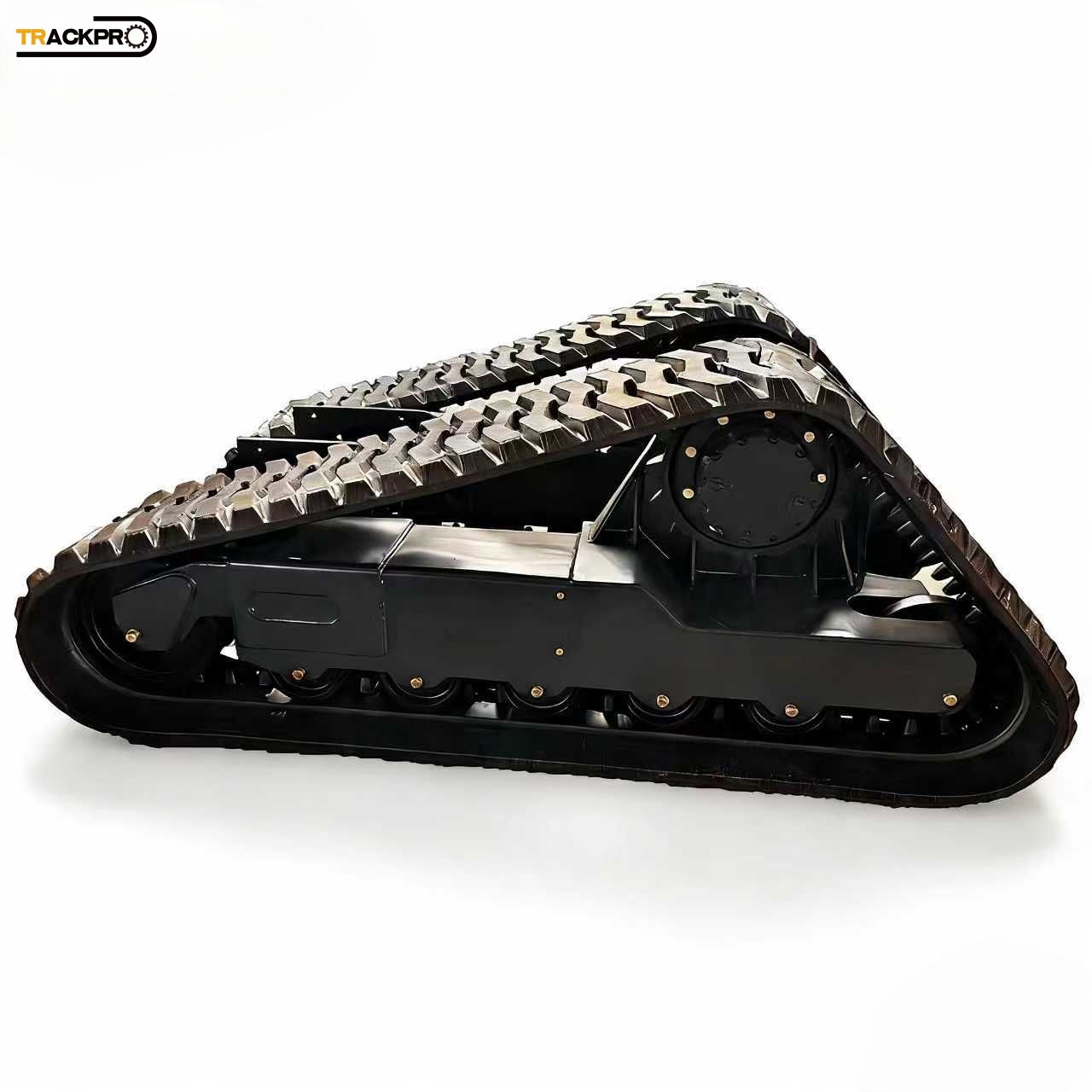 Agricultural Triangular Rubber Chassis for Snowplow Harvester