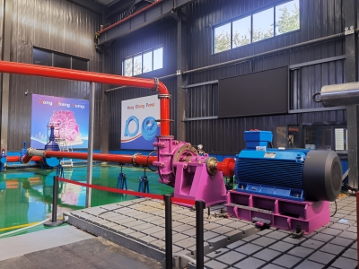 Hongchang pump Test station complete successfully