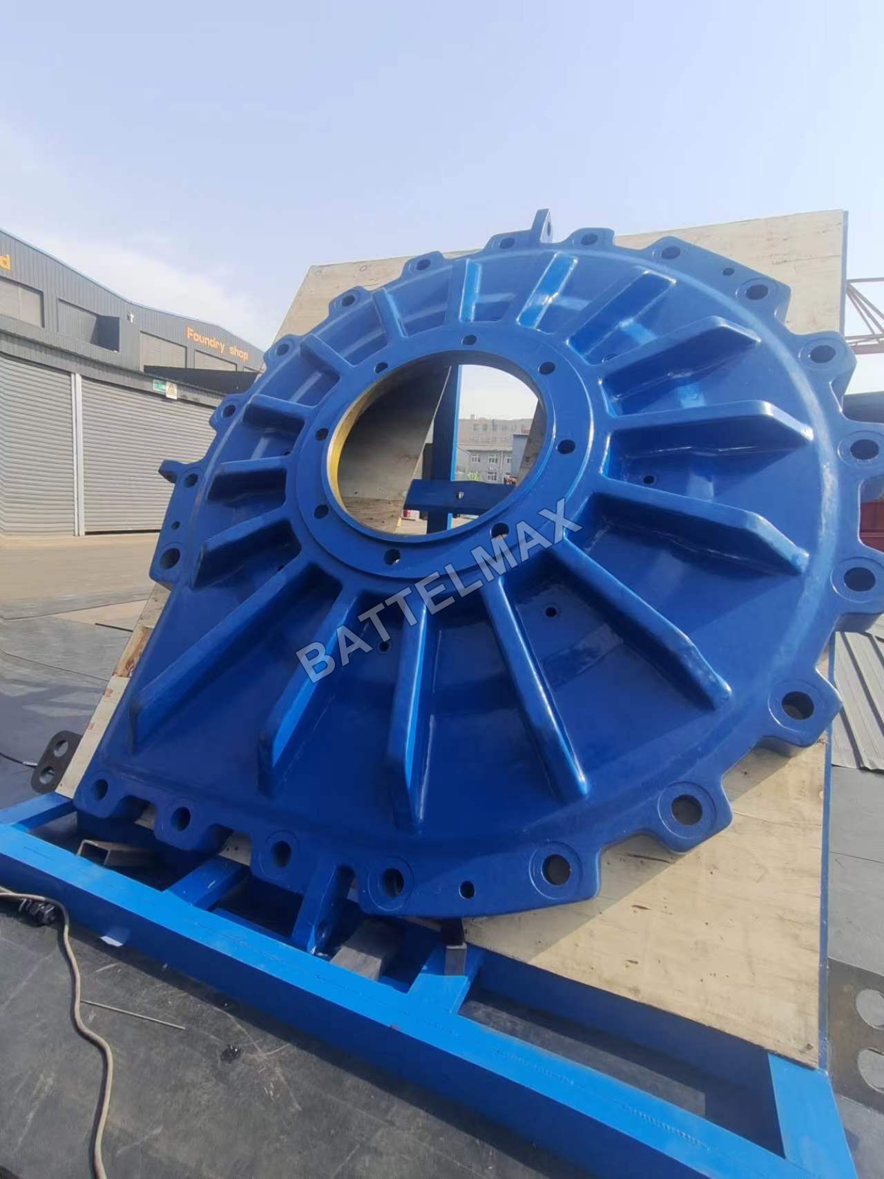 Heavy duty slurry pump is ready to ship