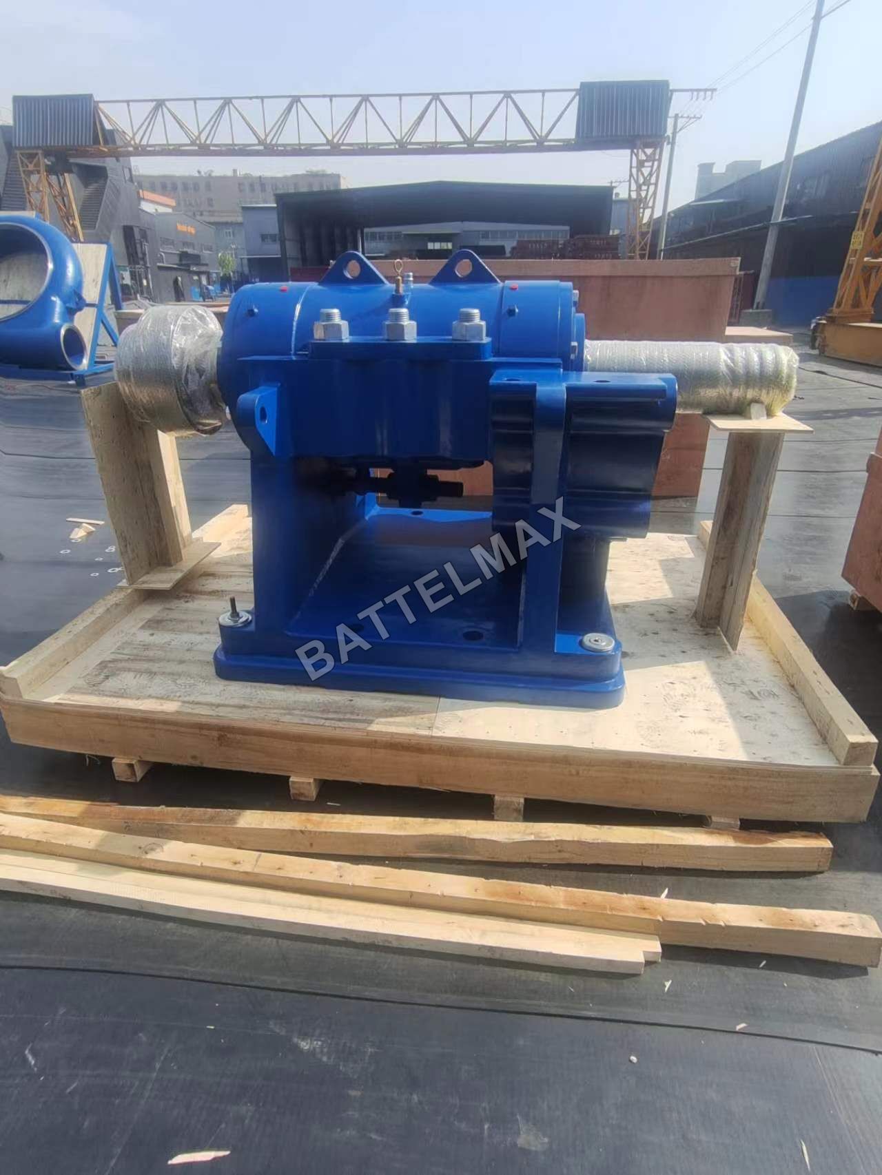 Heavy duty slurry pump is ready to ship