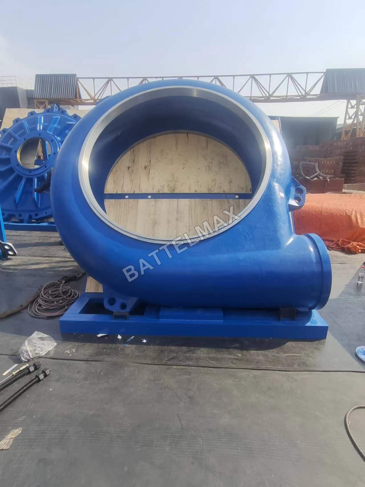 Heavy duty slurry pump is ready to ship