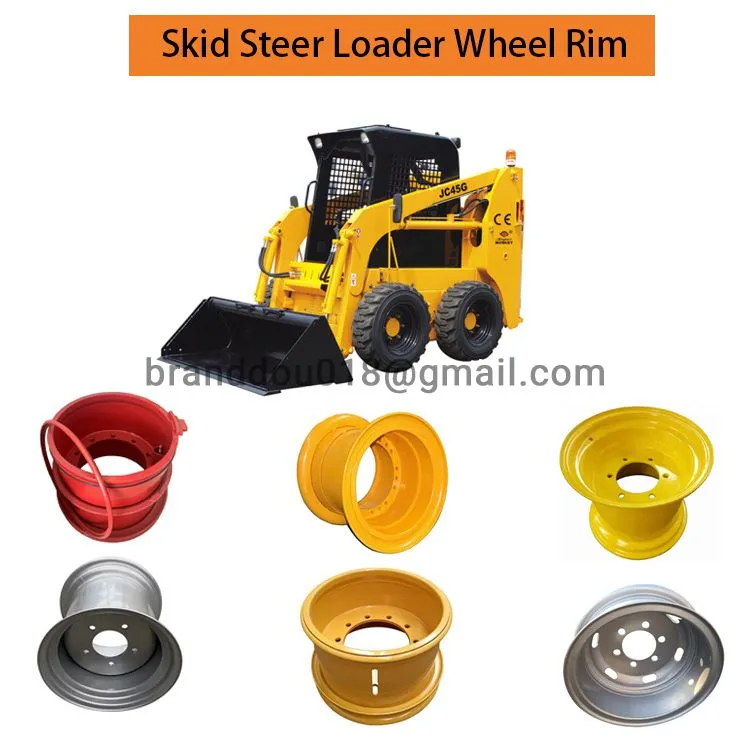 Wheel Loader Rim Key Wheel factory 10.5x17.5 skid steer wheel loader rim 10.5*17.5 for 14-17 ...