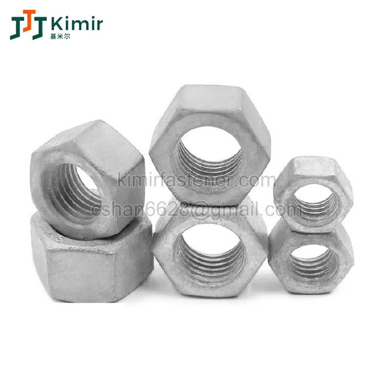Hot dip galvanized nut,,galvanized nut bolt