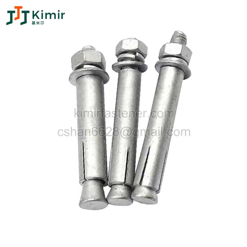 Hot dip galvanizing expansion bolt