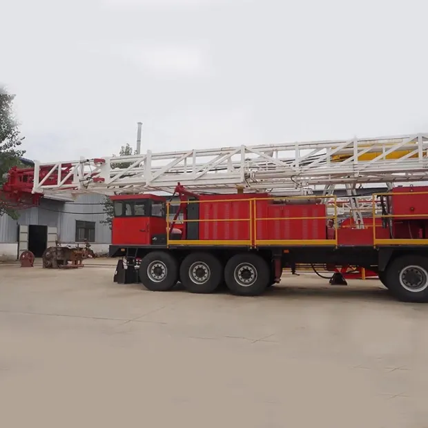 Xj550 Truck Mounted Workover Rig Drilling Workover Rig