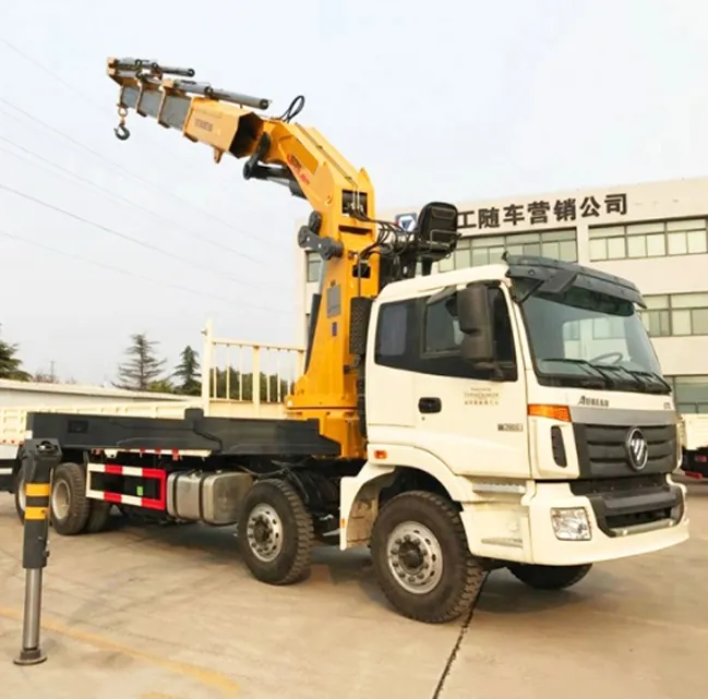 Articulated Boom Crane Truck 16ton Folding-Arm Truck Mounted Crane