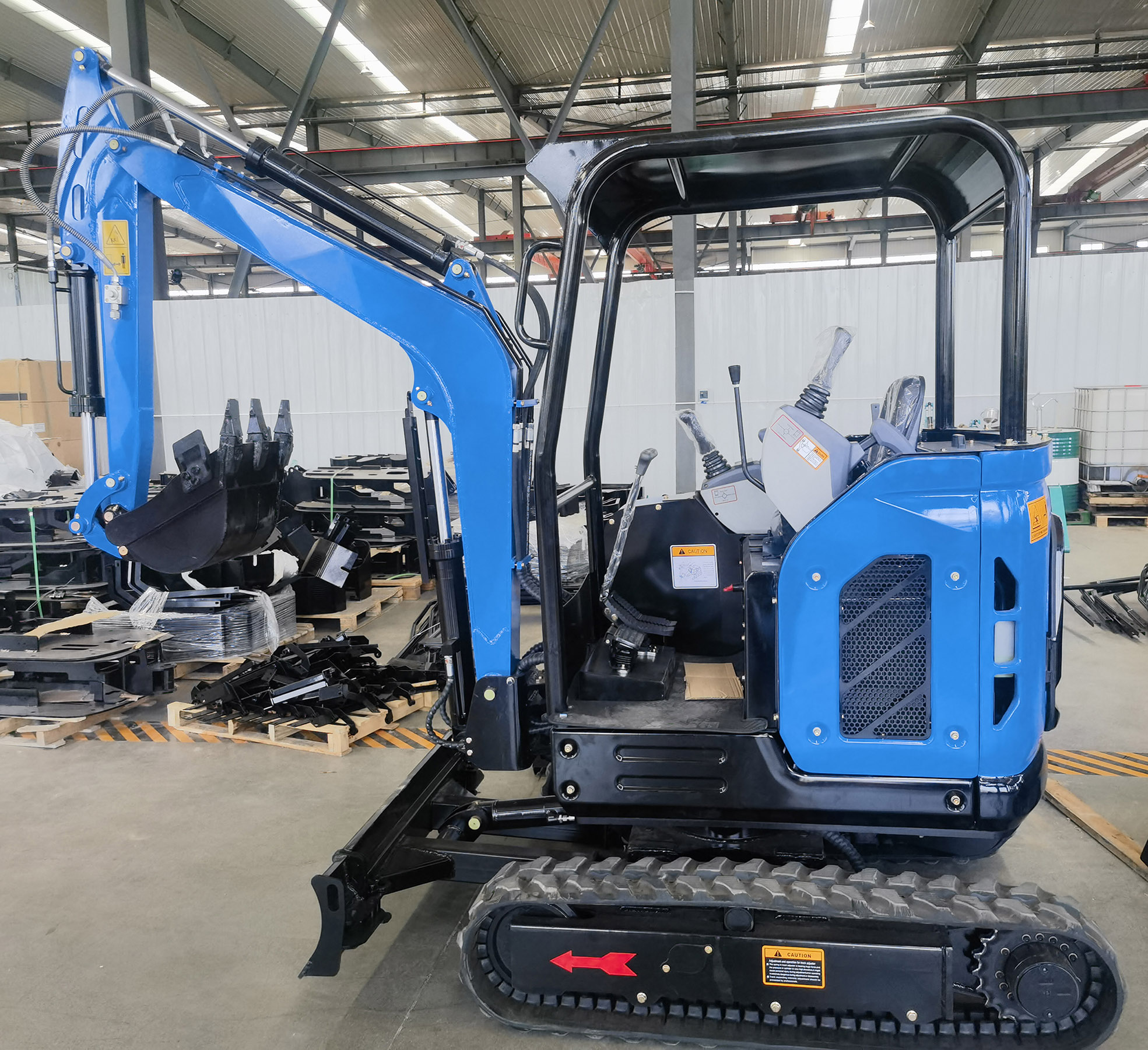 Company Dynamic:Visit a mini excavator