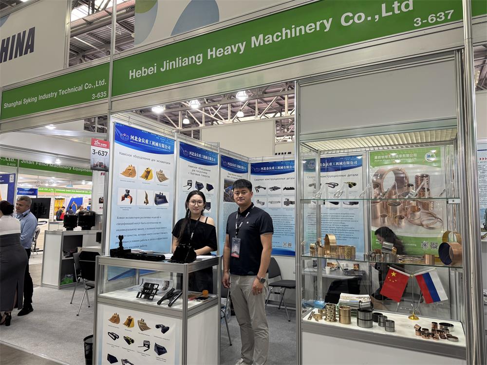 Qingdao Grays and Hebei Jinliang Heavy Machinery Co., Ltd. Jointly Debut at Moscow Construction Machinery Exhibition