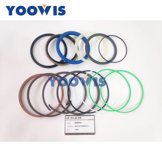 YN01V00052R300 Boom Cylinder Seal Kit Fits Kobelco SK200-6 SK210LC SK235SR