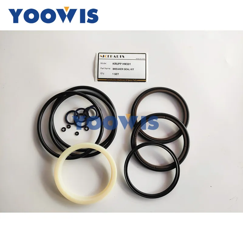 Krupp HM301 Breaker Seal Kit HM 301 Oil Seals