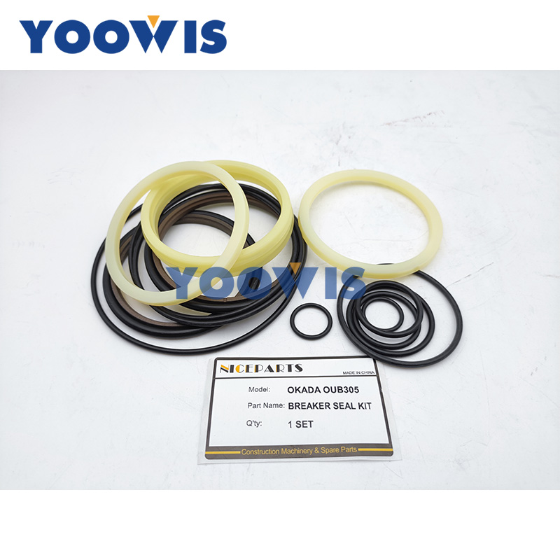 Okada OUB305 Seal kit Hydraulic Rock Breaker Hammer Repair Kits