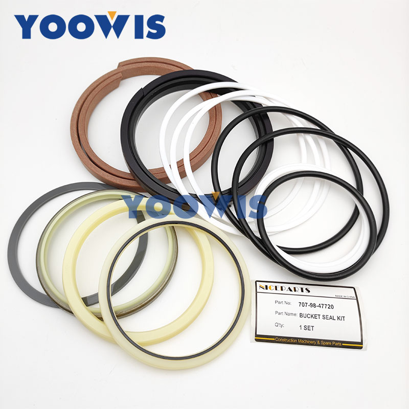 707-98-47720 Hydraulic Cylinder Bucket Seal Kit Excavator PC220-8