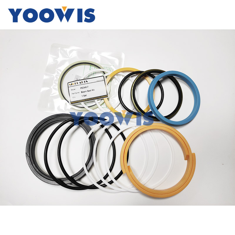 PC340-7 Hydraulic Cylinder Boom Seal Kit Komatsu Excavator Oil Seals