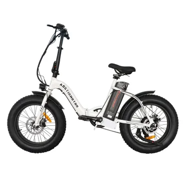 Lady Powerful Step Through 20*4.0 Inch Fat Tire E Bike 36V 500W Rear Motor Mini Folding Electric Bicycle