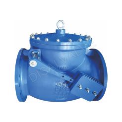 Swing Check Valve With Lever And Weight